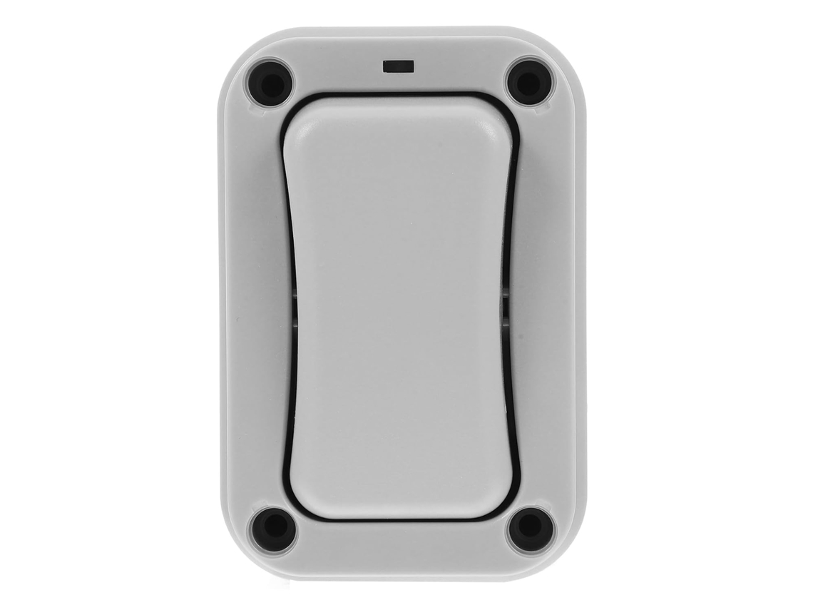 Interruptor De Luz Operitacx Ip66, Botão Iluminado, Resistente Às Intempéries Para Montagem Em Parede Externa