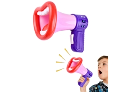 Brinquedo De Megafone Com Alterador De Voz Inovador Alto-falante Gravador Para Crianças 3+