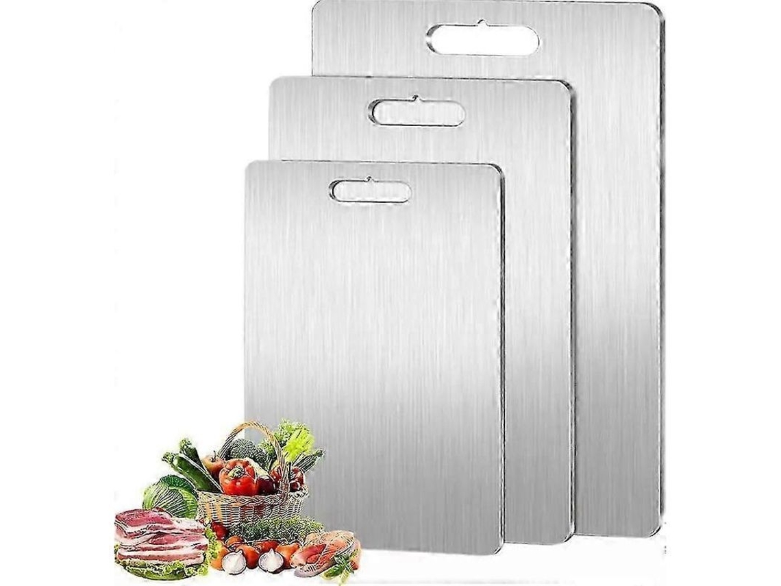 Tabua De Corte De Titânio Versátil E Durável Para Cozinha - Ideal Para Frutas, Vegetais E Carnes