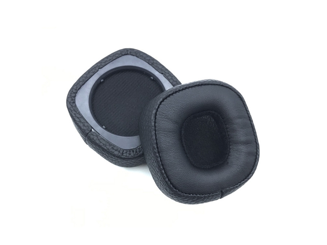 Almofada para MARSHALL MAJOR III de Orelhas de Espuma Macia Preto XIAOMOYU