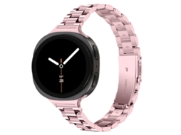 Pulseira De Aço Inoxidável Para Galaxy Watch 9 40/44mm, Substituição Elegante Rosa Rosado Hexinyigjly