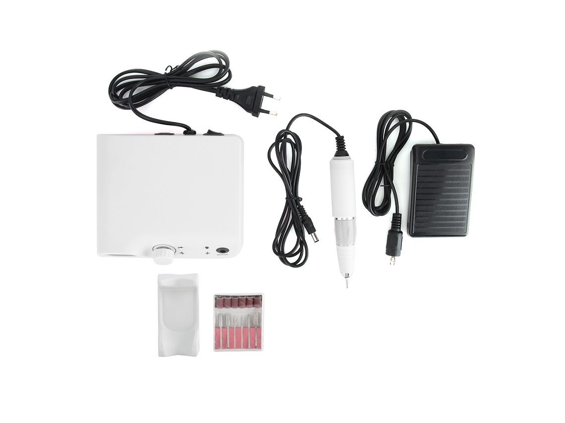 Máquina De Lixamento E Polimento Elétrica Portátil Com Lcd, Ferramenta De Perfuração Para Unhas E Ferramentas De Manicure