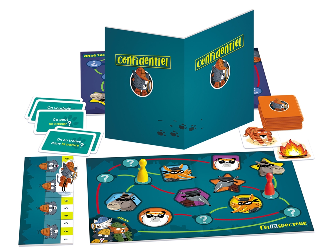 Jogo de tabuleiro NATHAN Dedução (6 anos)