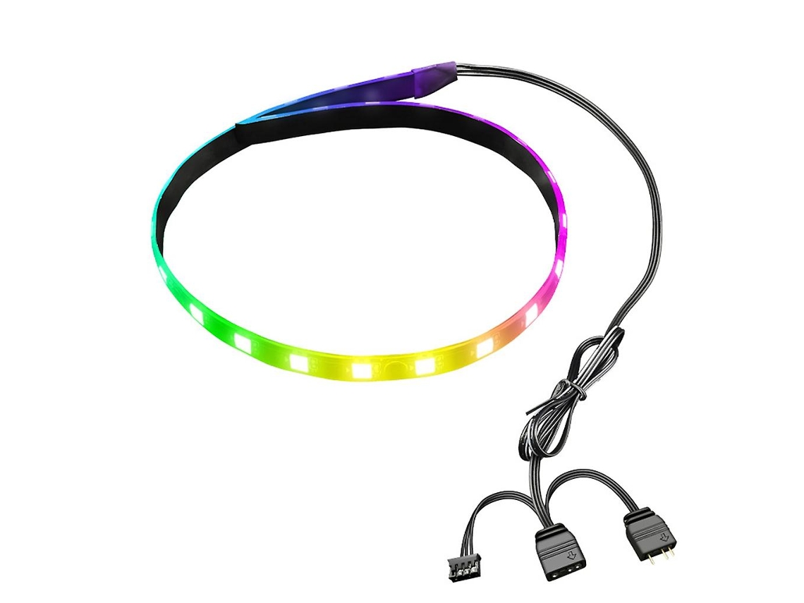 5v Argb Pc Case Led Light Bar 3pin 4pin Desktop Computer Lamp Strip 40cm