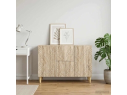Vidaxl Buffet Carvalho Sonoma 89 X 34,5 X 60 Cm Derivados De Madeira