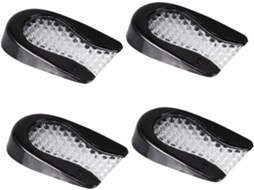 2 Pares De Protetores Calcanhar Com Design Em Favo Mel Para Aliviar A Fascite Plantar E O Esporão Do Calcâneo, Feitos De