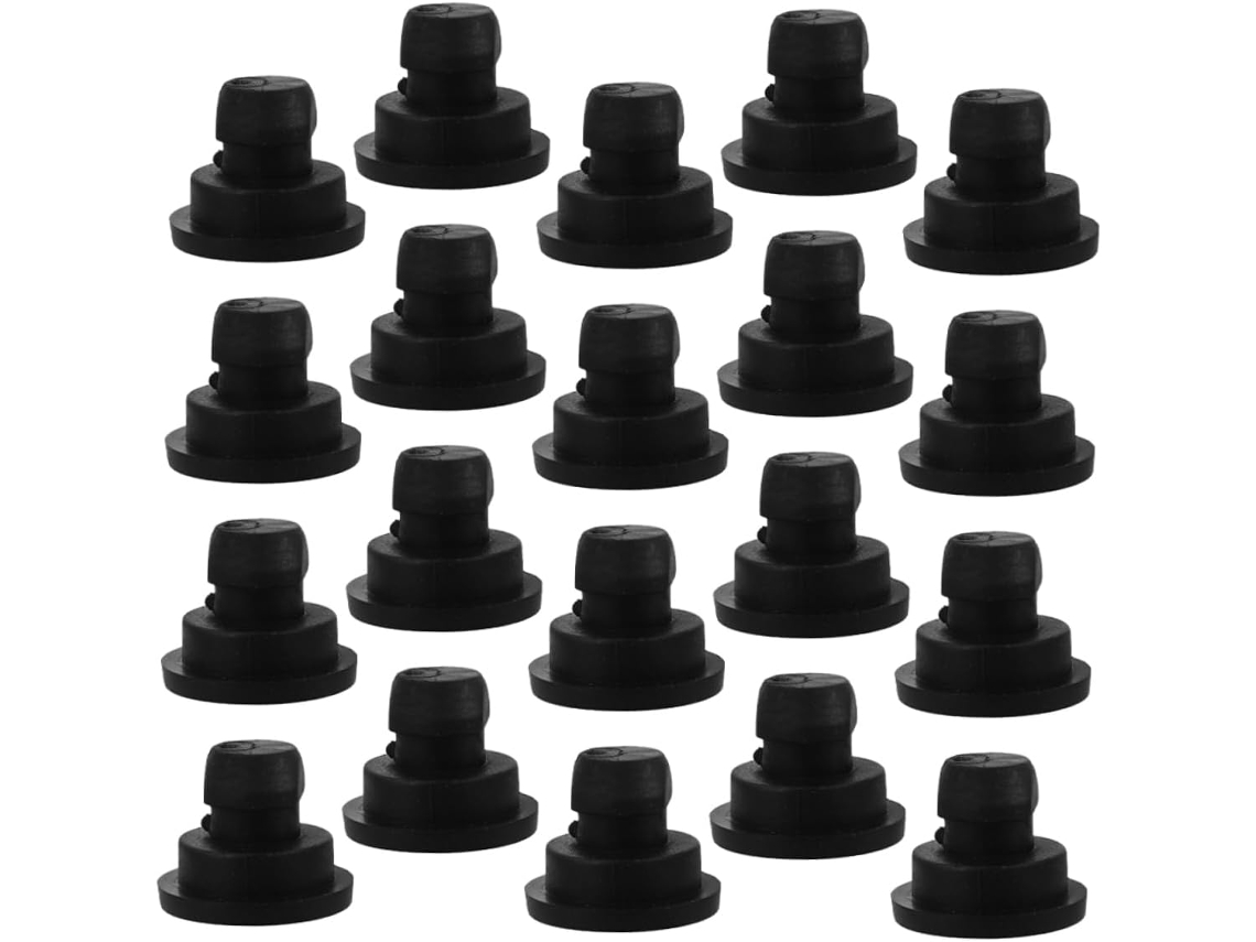 Uonlytech Conjunto De 20 Pés Borracha Para Panela Arroz, Compatíveis Com Panelas De Pressão E Cozimento Lento, Com