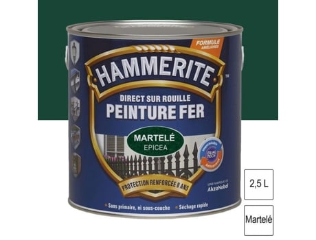 Ferro Martelado Hammerite 2,5l Verde Abeto Julien