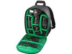 Mochila Para Câmara, Lurelia, Vermelho, Impermeável, Divisórias Ajustáveis, Laptop, Dslr Slr, Capa Chuva
