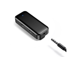 Adaptador Bluetooth 2 em 1 ZRUXE receptor/emissor 5.3 aux para carro com microfone HD e bateria 60h | ZRUXE