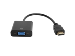 Aetheria adaptador Conversor de Hd Multimedia Interface para Vga para Computador Laptop Monitor Projetor Preto