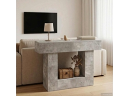Vidaxl Cinzento Concreto 101 X 30 X 74 Cm
