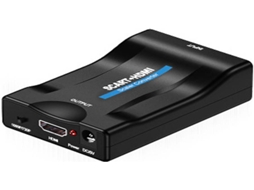 Conversor de VídeoHW2905 (Scart - Hdmi - Preto)