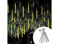 Luzes De Festa Led De 30 Cm, Chuva, Neve, Árvore De Natal, Jardim E Área Externa PENGDSJE