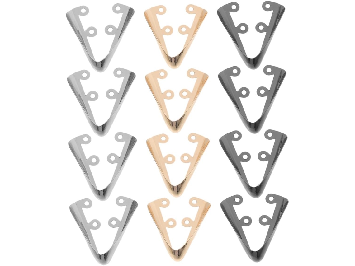 Protetores De Metal Para Salto Alto, Design Invisível, 6 Pares Em Cores Diferentes.