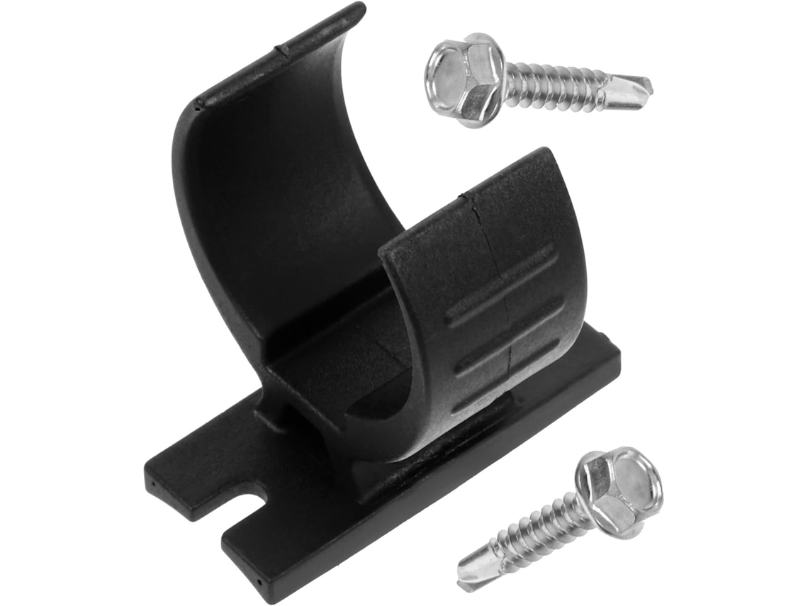 Suporte De Soquete De Plástico Preto Com Fixação Segura, Compatível Com Soquetes De 6 E 7 Polegadas.