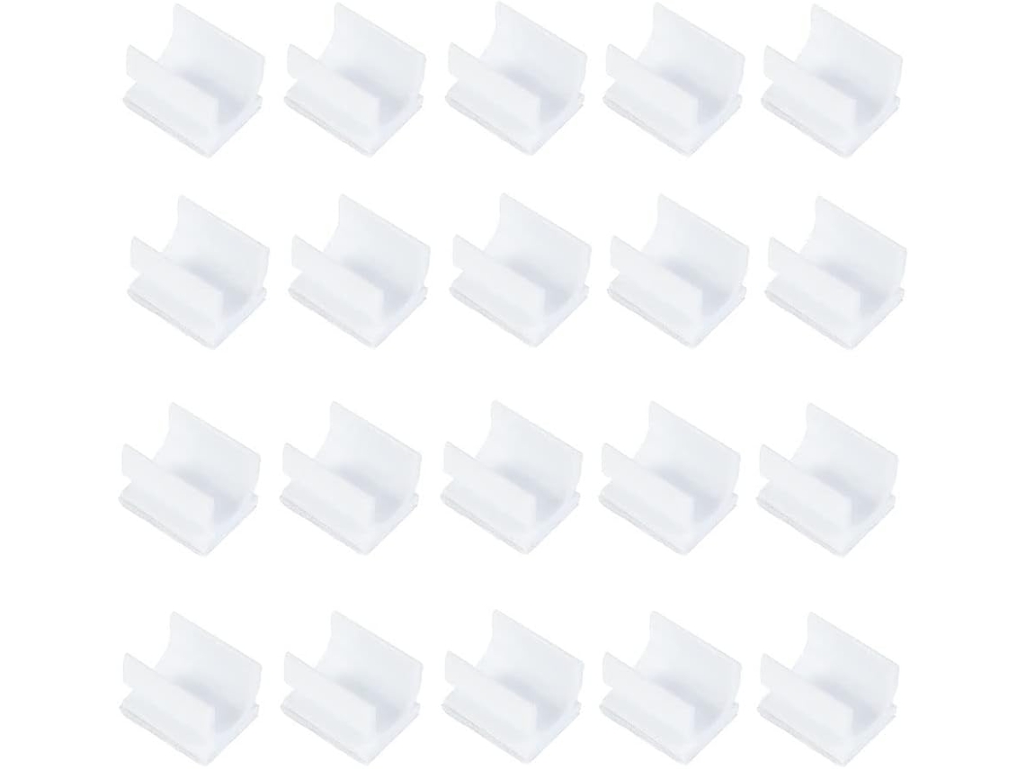 Conjunto de 125 Pinos Adesivos para Canetas Em Quadro Branco, Suporte Plástico Resistente para Fixação de Lápis Em