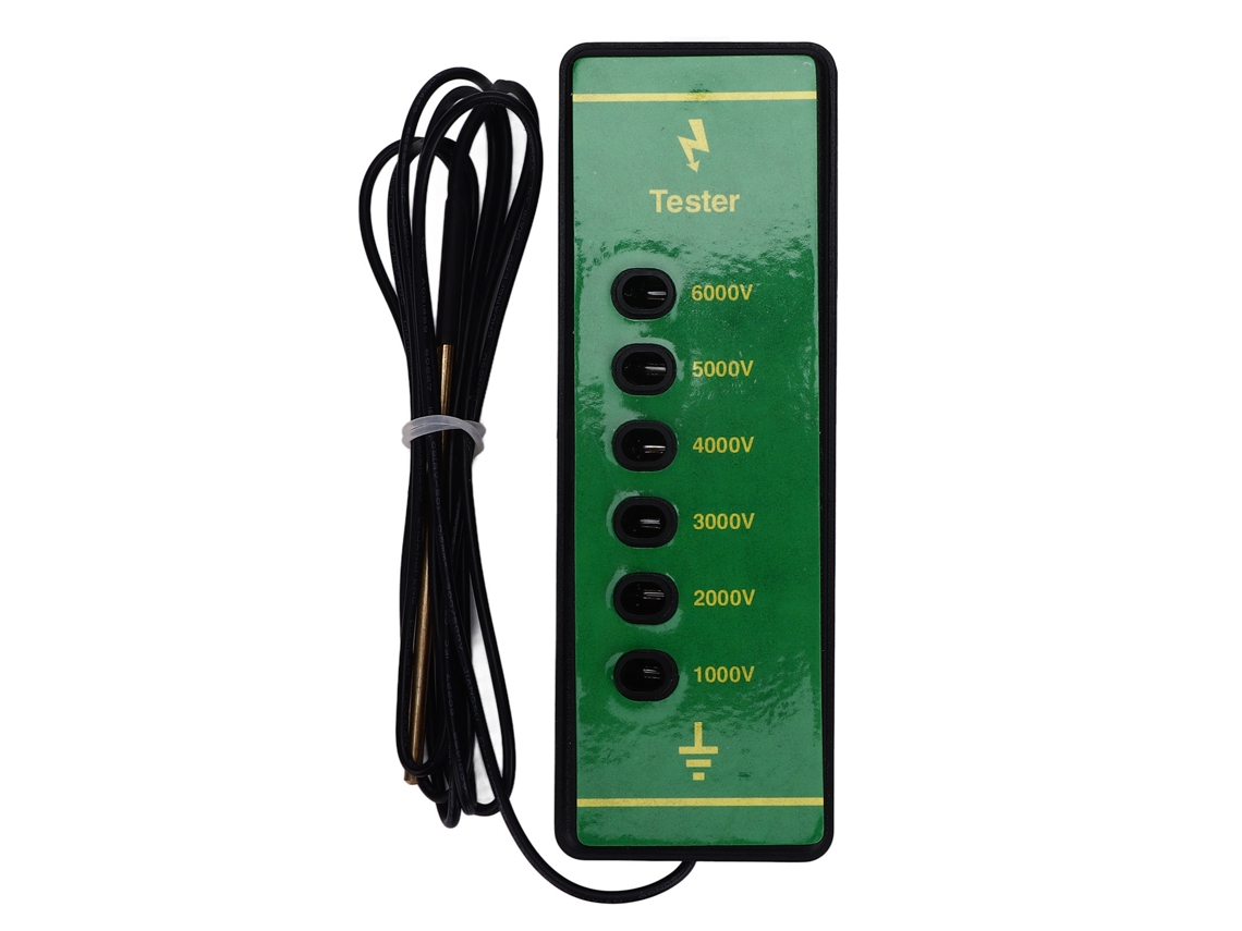 Teste de Tensão para Cerca com 6 Luzes e Detector de Falhas 1000-6000V S/MARCA