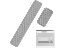 Apoio De Pulso Para Teclado E Mouse, Apoio Ergonômico Para Teclado, Mesa De Computador Para Escritório Em Casa, Laptops, Jogos, Digitação Slowmoose