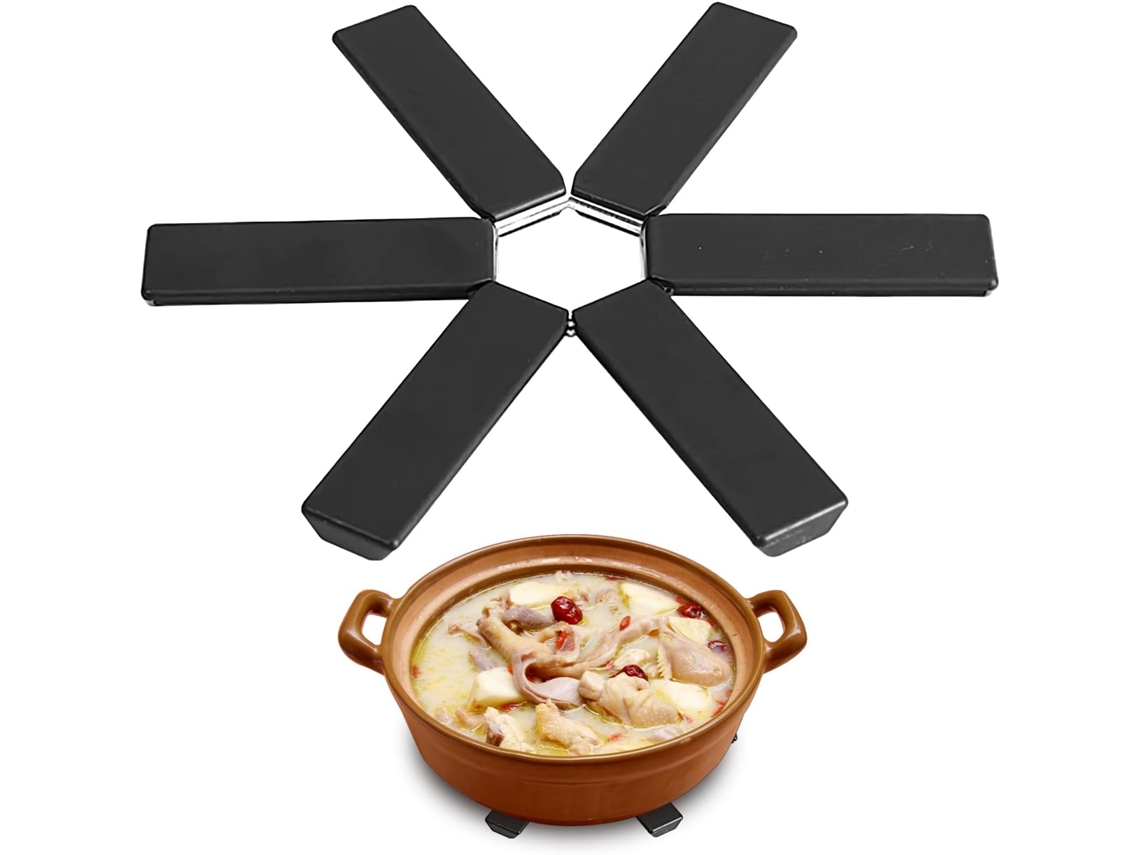 Suporte Antiderrapante Para Caçarolas E Panelas Quentes.