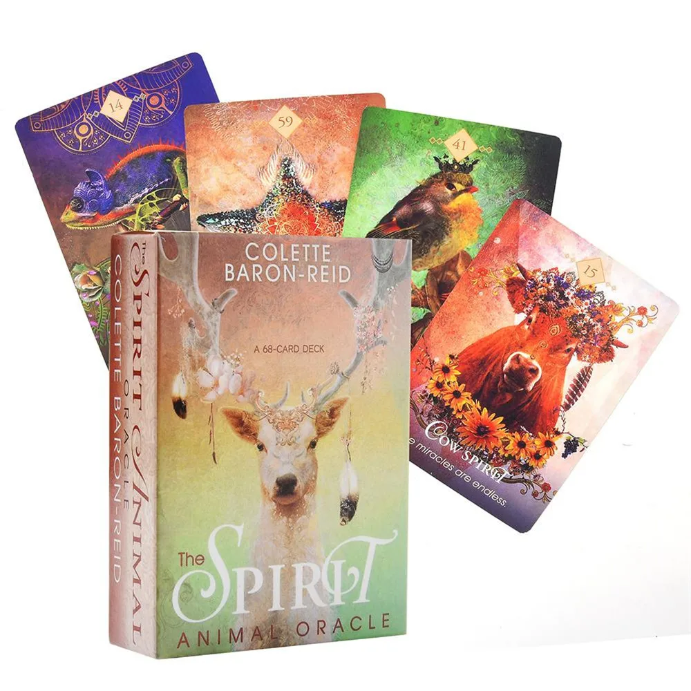 Oráculos Animais: Um Baralho De 68 Cartas