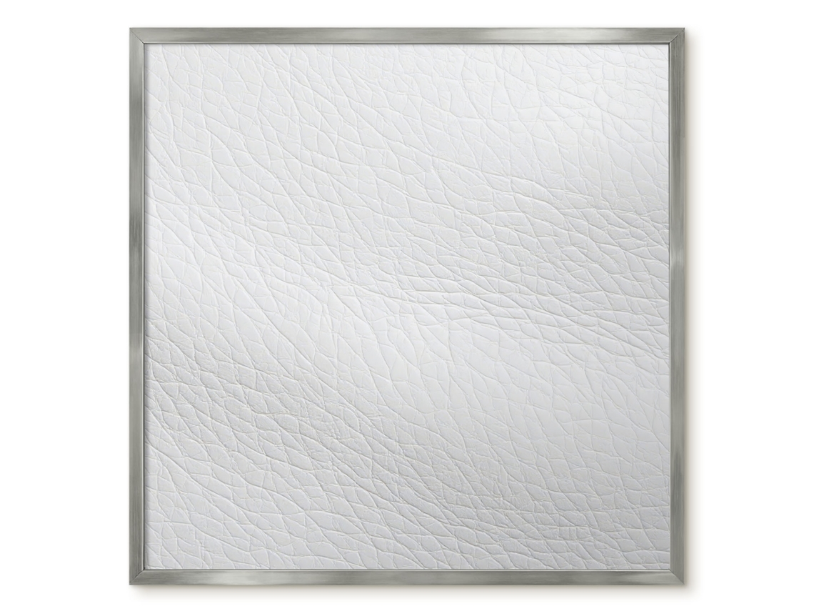 Quadro de vidro magnético com textura marrom para hall de entrada Espelharte (50x50 cm)