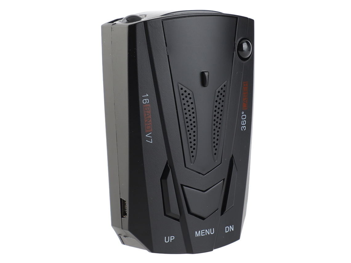 Detector De Radar Veicular Com Alarme De Velocidade 360 Graus Gps Anti Laser Sistema De Segurança