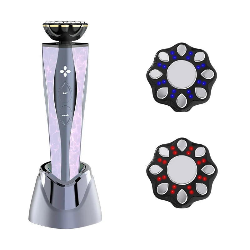 (conector Roxo) Aparelho De Beleza Facial, Cuidados Faciais, Emagrecimento, Remoção De Rugas E Cuidados Com A Pele.