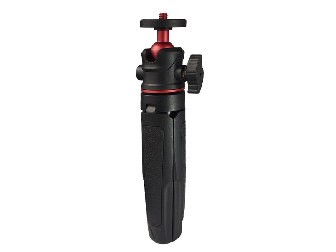 Lurelia Tripé Para Selfie Extensível, Até 15 Cm, Rotação 360°, Para Telemóvel, Em Liga De Alumínio, Preto
