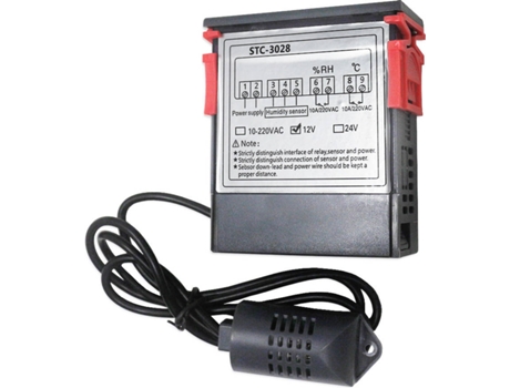 Medidor Digital de Temperatura e Humidade de Alta Precisão SNDWAY Digital