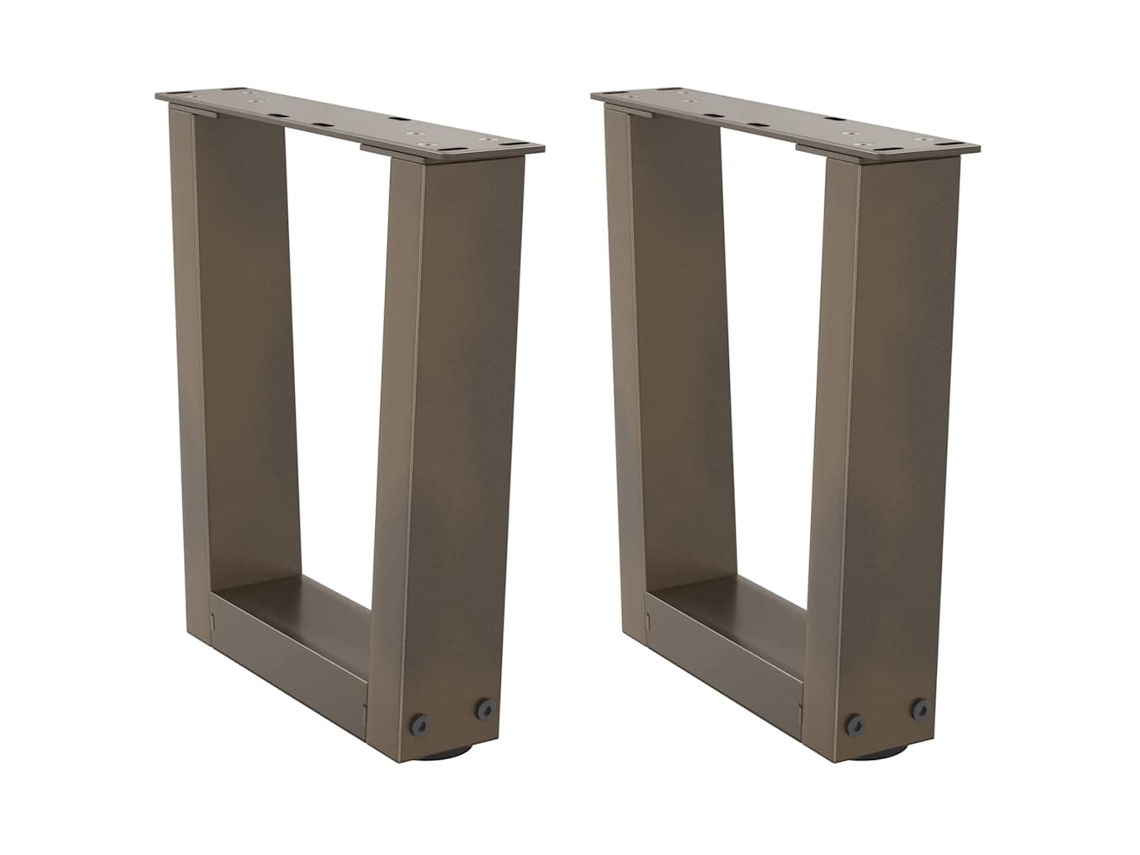 Coffee Table Leg, Coffee Table Legs Vidaxl Marrom Aço (30 X (30-31.3) Cm)