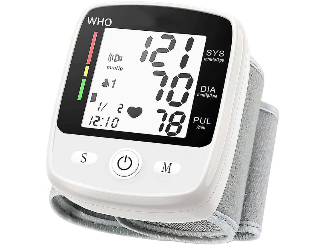Monitor De Pressão Arterial De Pulso, Braçadeira De Pressão Arterial Digital Automática Com Carregamento Usb Slowmoose