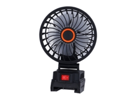 Ventilador Portátil Camping 4 Polegadas Dartek Bateria Lítio 20v