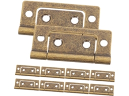 Para Portas De 51x25x1,2mm, Em Aço Espesso, Com Encaixe Plano E