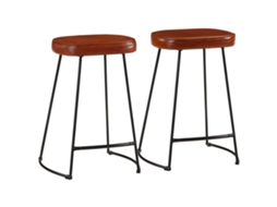 Bar Stool, Bar Stools Vidaxl Marrom Metal (41 X 29 X 62 Cm)