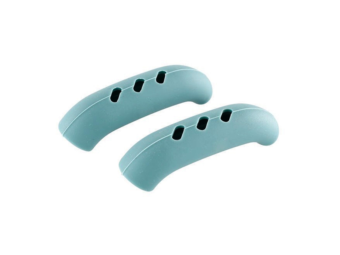 2 Capas de Silicone para Alças de Panelas, Resistentes ao Calor, Anti derrapante, Universal
