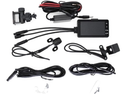Gravador De Conduíte Moto Câmera Dupla Étanche Para Todas As Funções Gravação Áudio Peças Rechange