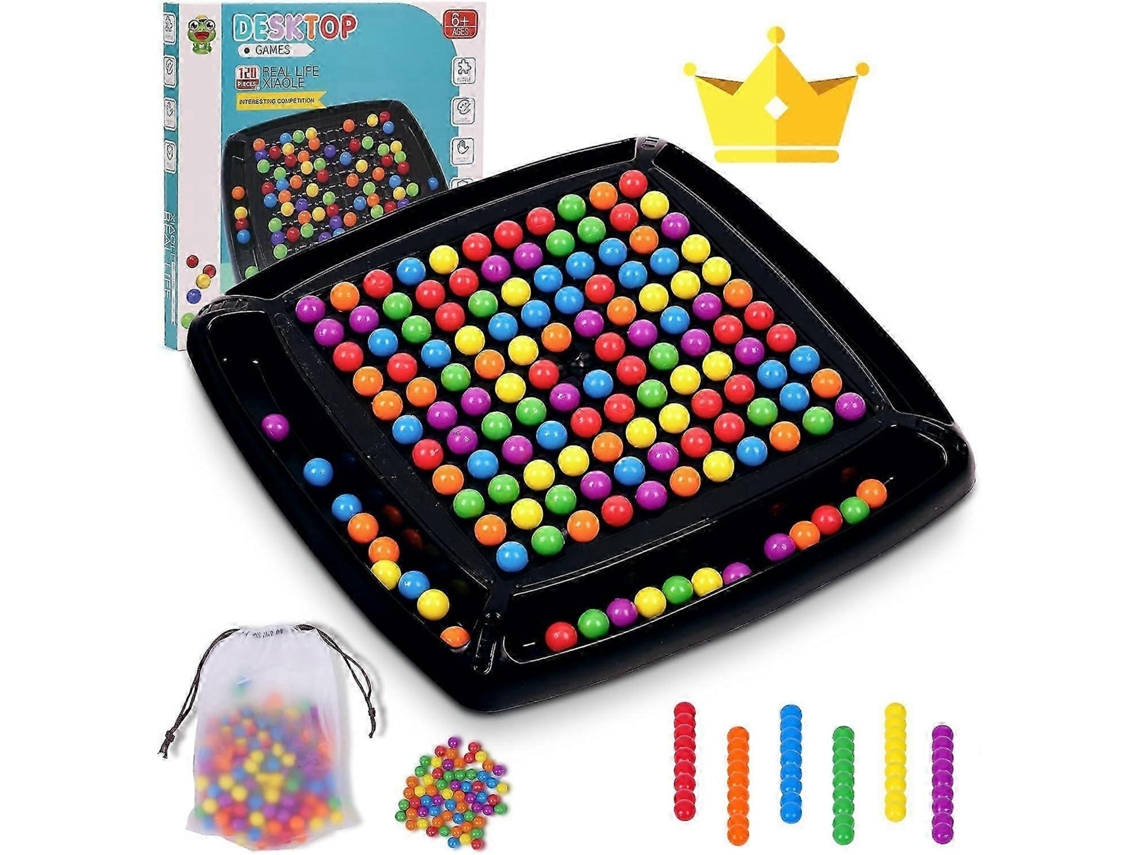 Jogo De Xadrez Intelectual Com Contas, Conjunto De Quebra Cabeça Estratégico De 48 A 241 Peças, Brinquedo Educativo De Xadrez Para Aquaforge