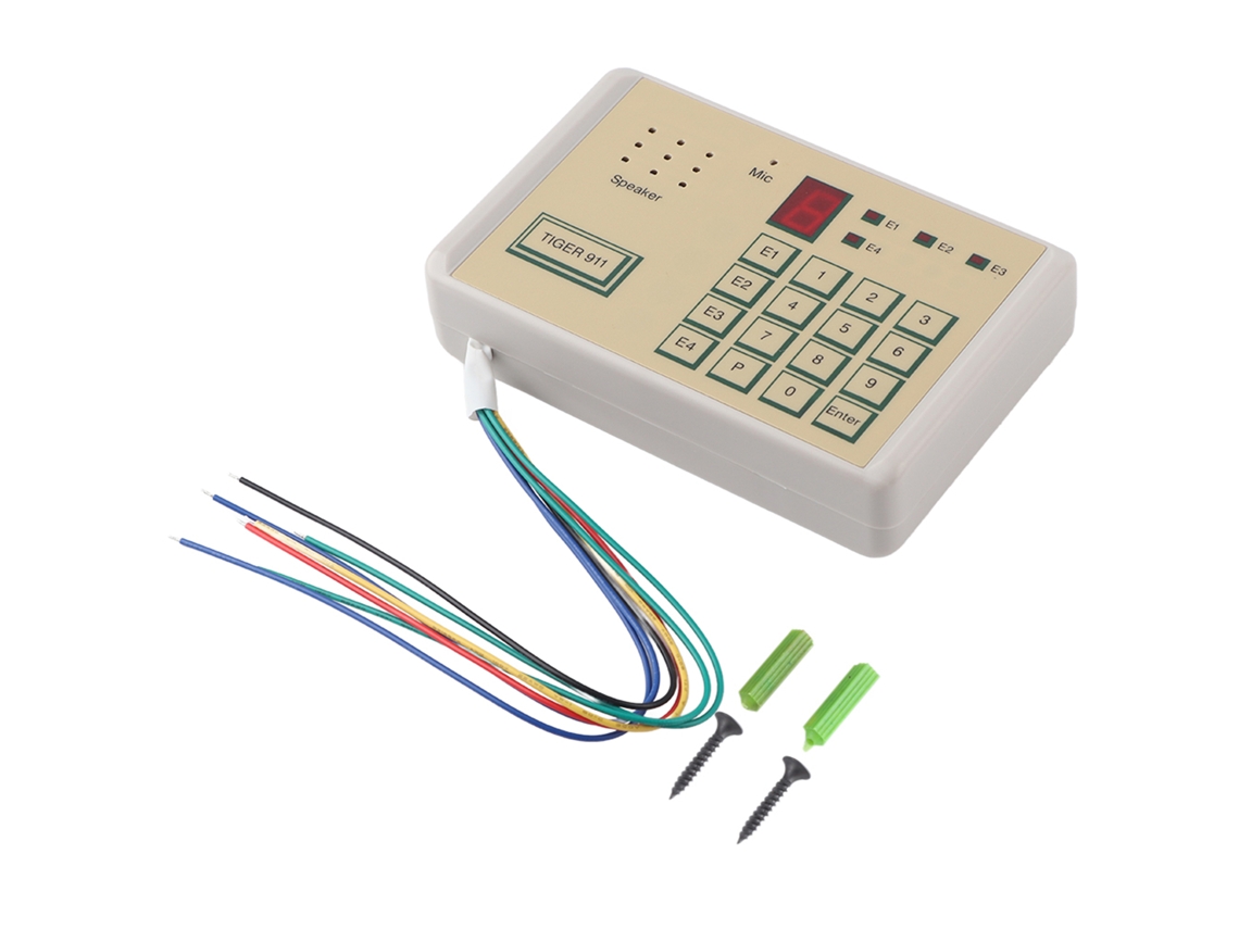 Sistema De Alarme De Casa (discagem Automática Voz Telefone Fio)