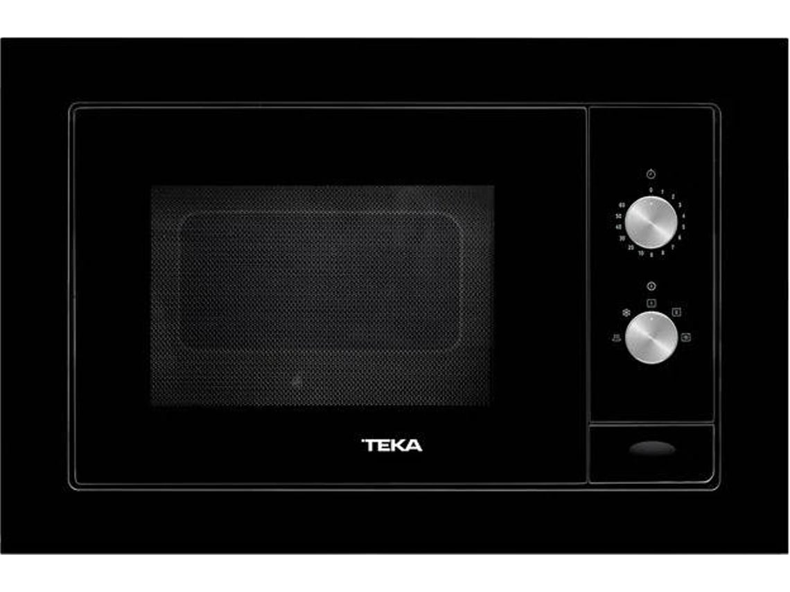 Micro-ondas Encastre TEKA ML 8200 BI BK (20 L - Sem Grill - Preto)