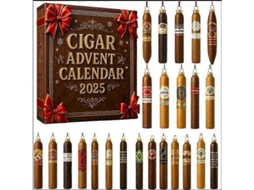 Calendário de Natal 2025 Estilo Classicci Decoração Acrílico Nova Line
