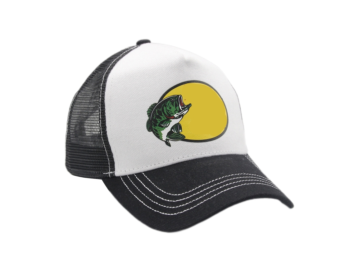 Boné Trucker Mesh De Algodão Unissex Ajustável Para Esportes Ao Ar Livre E Sol