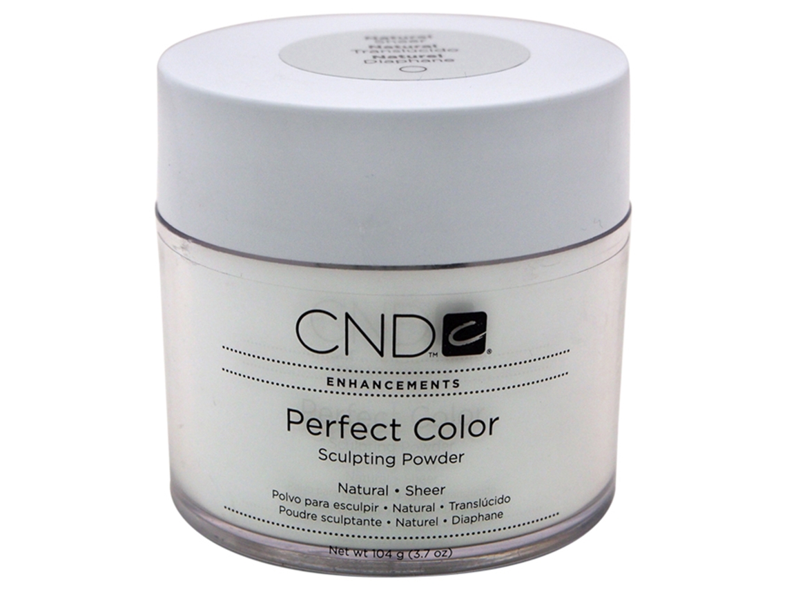 CND Pó Sculpting Perfect Color Natural Sheer Para Mulheres 3,7 Oz Pó para Unhas