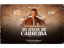 Bilhete ZEKA NHA REINALDA - SHOW 50 ANOS