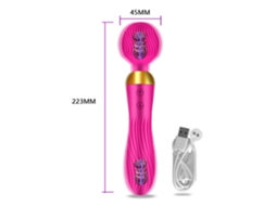 Vibrador Poderoso De 18 Frequências Estimulador De Clitóris Massageador De Ponto Gfeminino Vermelho*
