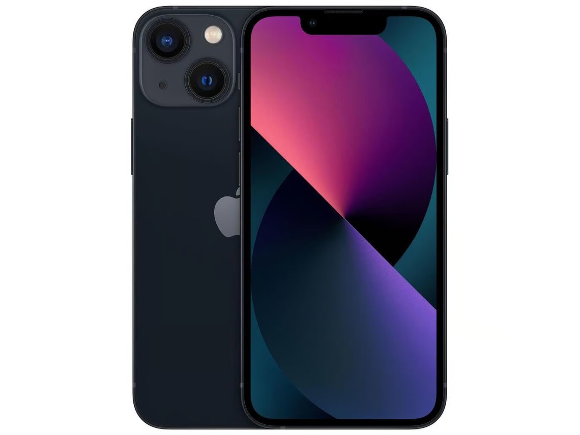 iPhone 13 Mini APPLE (Recondicionado Sinais de Uso - 128 GB - Noite Meia-Noite)