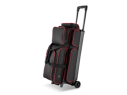 Bolsa De Bowling Em Tecido Oxford 600d Impermeável Para 3 Bolas Com Rodas E Alça Tekmaquinas