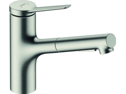 HANSGROHE Zesis Misturadora Monocomando de Cozinha, ComfortZone 150, 2 tipos de jato, projeção de 219 mm, 74800