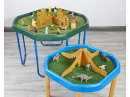 Conjunto De Decoração Aconchegante De Caverna Vulcânica Em Madeira Com 2 Peças. Cosy