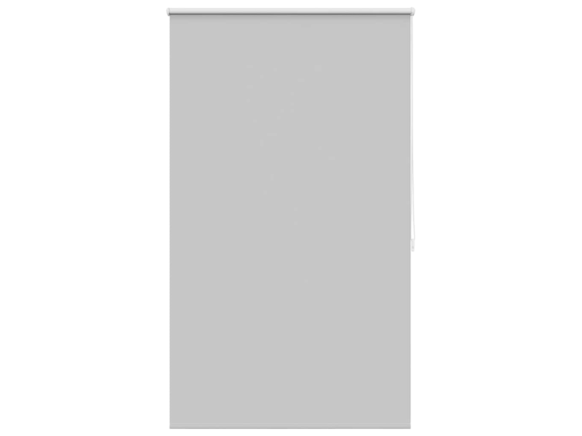 Maison Exclusive - Cortina De Rolo Blackout, 124,4 X 175 Cm, Largura Do Tecido 120 Cm, Cinza